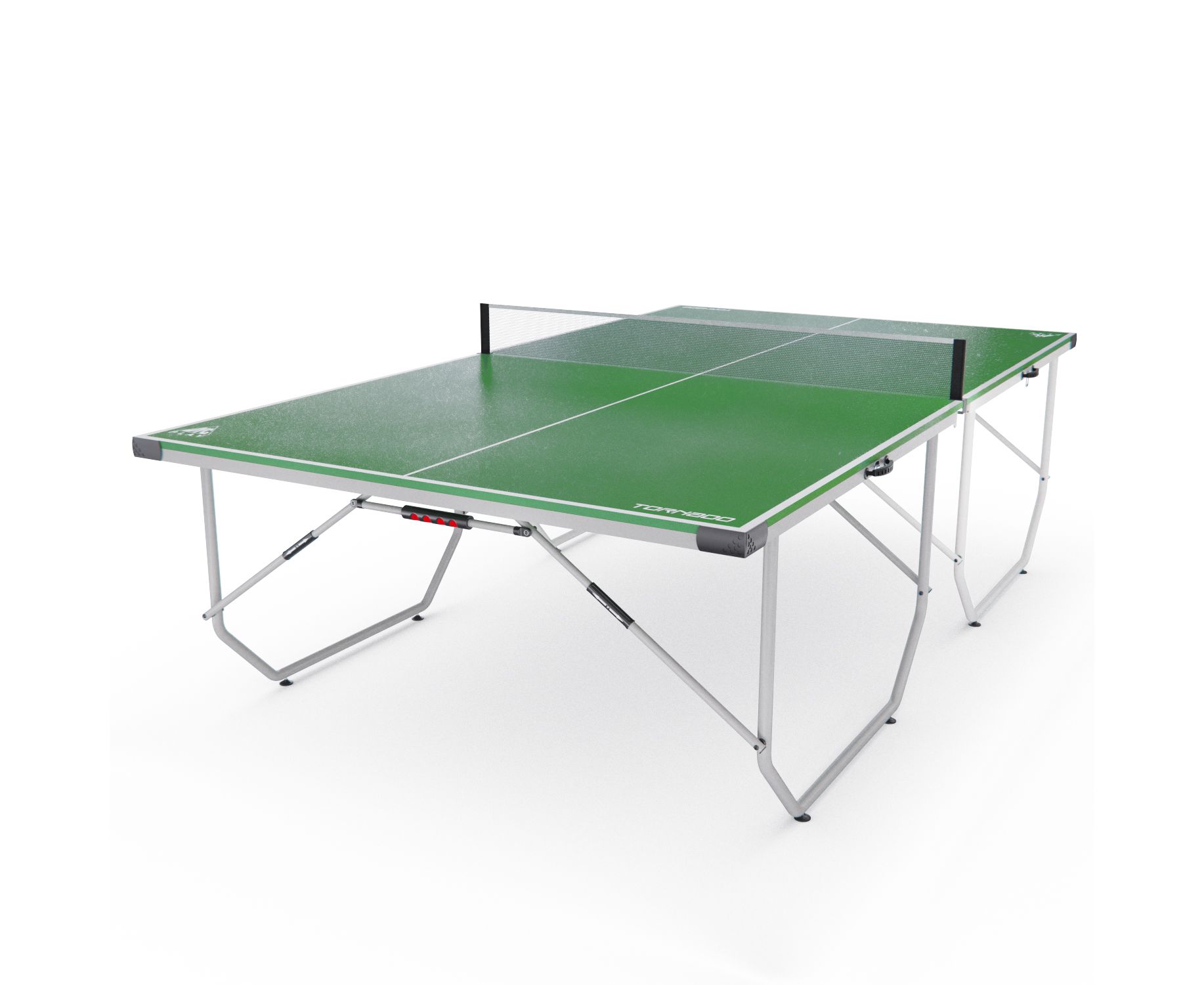 Теннисный стол DFC Tornado Home Compact для помещения, зелёный, складной