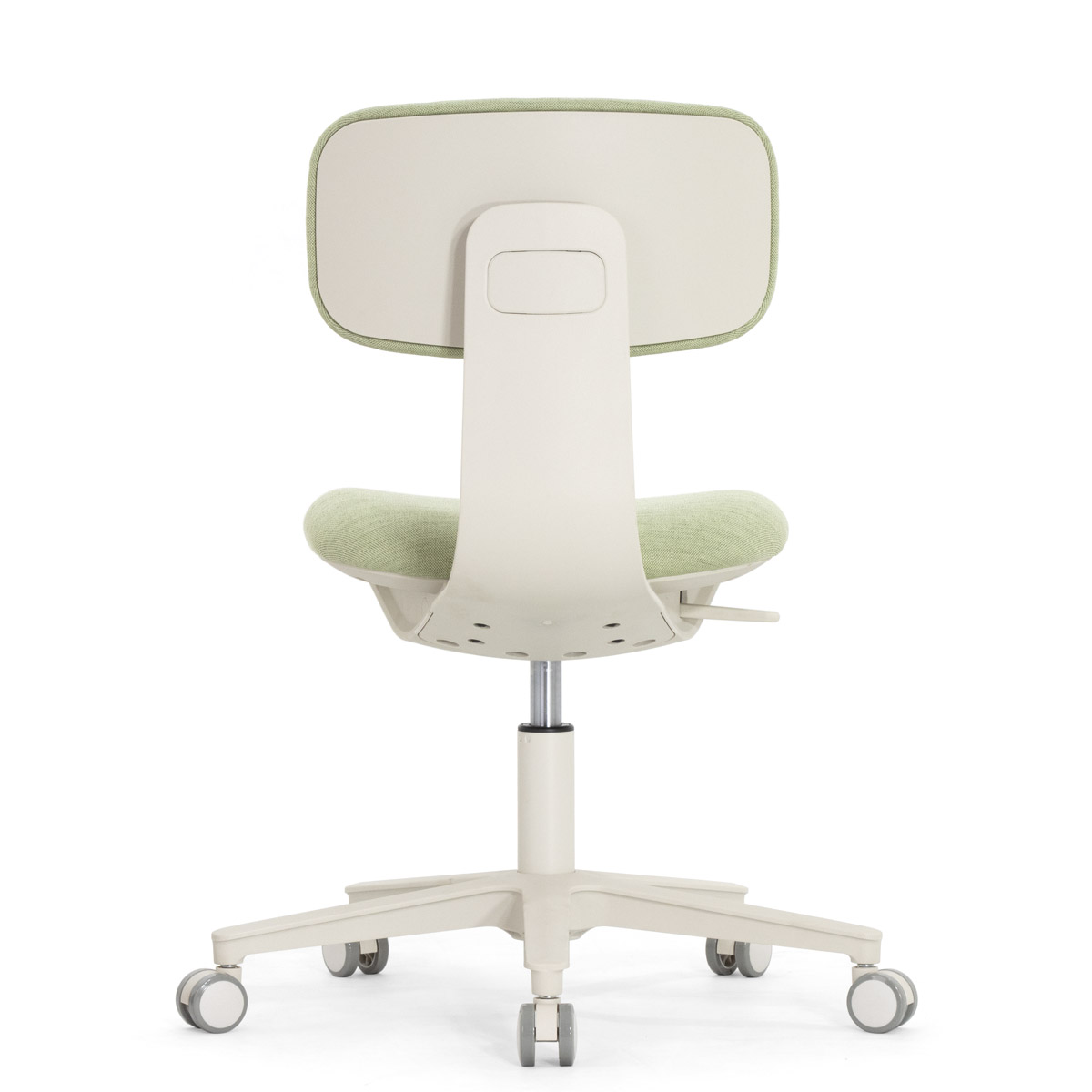 Эргономичное кресло Falto Rookie Plus (поворот спинки, ткань, каркас светлый, зелёный)