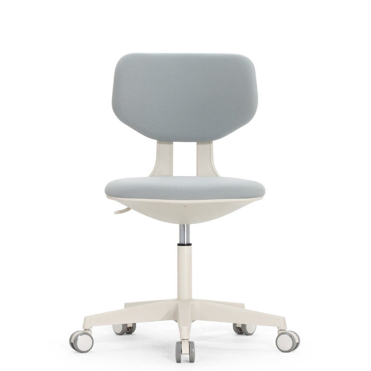 Эргономичное кресло Falto Rookie (регулируемая спинка, ткань, каркас светлый, серый)