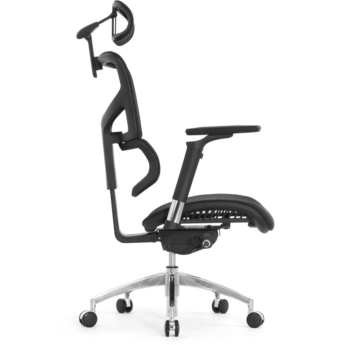 Эргономичное кресло Falto Sail Art 2 (подлокотники 6D (360), сетка, чёрный)