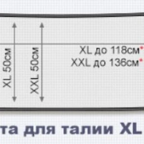 Манжета Unix  для талии Lympha Pro (XXL) 6K