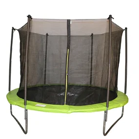 Батут DFC JUMP 14 ft складной, сетка, чехол, apple green, 427 см