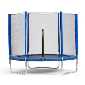 Батут DFC Trampoline Fitness 5 ft внешняя сетка, синий (152 см)