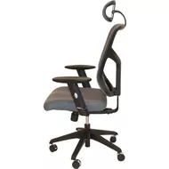 Эргономичное кресло Expert Star EURO STE-MF01S А06 (т. серая / каркас черный)