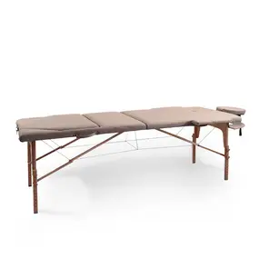 Складной массажный стол Unix  Serenity 3 Section Grey