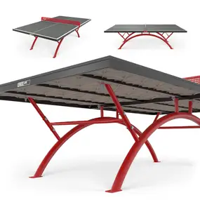 Теннисный стол UNIX line 14 мм SMC (Grey / Red)