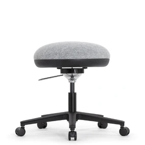 Эргономический стул Falto FIT BALL (каркас чёрный, обивка серый)