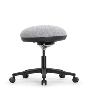 Эргономический стул Falto FIT BALL (каркас чёрный, обивка серый)