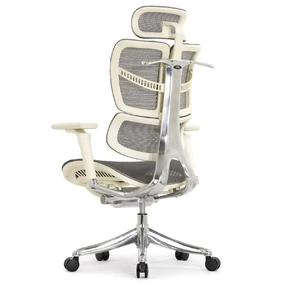 Анатомическое кресло Falto Fly 2 (динамичный подголовник, подлокотники 6D (360), сетка, светлый)