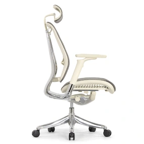 Эргономичное кресло Falto Spring 2 (поясничный валик, подлокотники 6D (360), сетка, светлый)