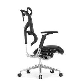 Эргономичное кресло Falto Sail 2 (динамичный поясничный упор, подлокотники 6D (360), сетка, чёрный)