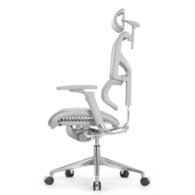 Эргономичное кресло Falto Sail 2 (динамичный поясничный упор, подлокотники 6D (360), сетка, светлый)