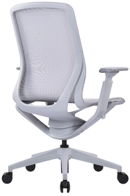 Эргономичное кресло Aria светло-серое